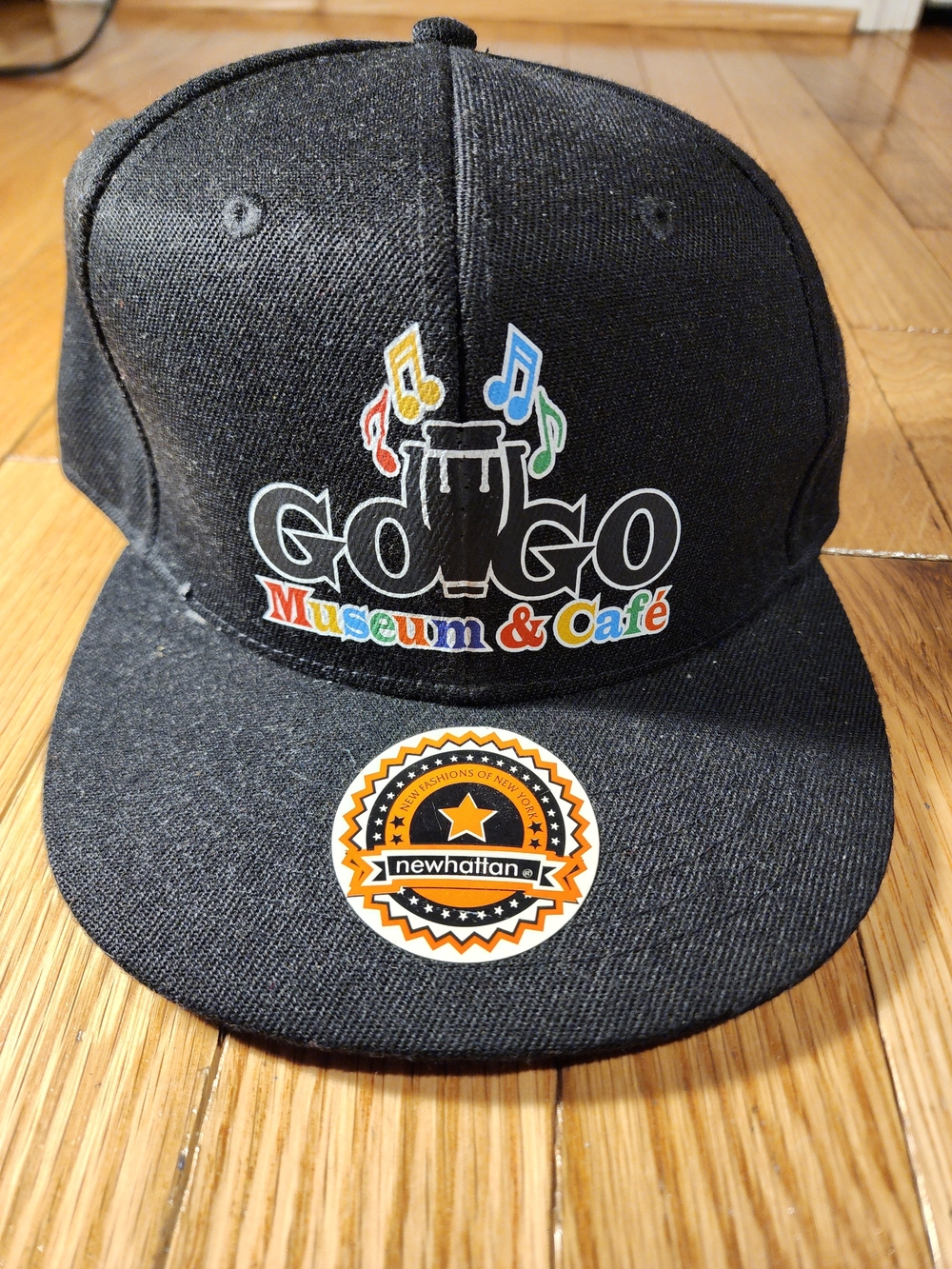 Snapback Hat - GoGo Museum & Café Logo